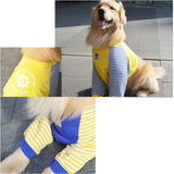 ペット 術後服 中型犬 大型犬 長袖 通販 術後ウェア 保護服 術後着 術後 ウェア Tシャツ tシャツ パジャマ 寝間着 寝巻 寝巻き 部屋着 傷舐め防止 傷口保護 犬服 犬の服 ドッグウェア