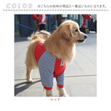 ペット 術後服 中型犬 大型犬 長袖 通販 術後ウェア 保護服 術後着 術後 ウェア Tシャツ tシャツ パジャマ 寝間着 寝巻 寝巻き 部屋着 傷舐め防止 傷口保護 犬服 犬の服 ドッグウェア