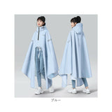 レインポンチョ 自転車 リュック 通販 レインウェア カッパ ポンチョ 雨カッパ 雨具 リュック対応 自転車用レインコート サイクルレインコート レディース メンズ 男女兼用 ロング 通学
