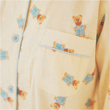 パジャマ レディース 長袖 通販 寝巻き 寝間着 ナイトウェア ルームウェア 綿100% コットン 前開き ダブルガーゼ 秋 冬 長ズボン 柔らかい 旅行 お泊り 入院 セットアップ 上下 部屋着