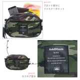 ミニショルダーバッグ アドナインス Addninth ショルダーバッグ 2way ポリキャンバス ボア ポシェット ポーチ クラッチ ママ ショルダー カジュアル レディース 斜めがけ メンズ 軽い