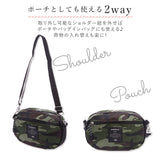 ミニショルダーバッグ アドナインス Addninth ショルダーバッグ 2way ポリキャンバス ボア ポシェット ポーチ クラッチ ママ ショルダー カジュアル レディース 斜めがけ メンズ 軽い