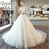 ウェディングドレス Aライン 通販 ウエディングドレス ブライダルドレス トレーン ドレス レディース パーティドレス 白 ホワイト ロングドレス お色直し 花嫁 結婚式 二次会 披露宴