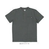 ディッキーズ Dickies tシャツ WS451 通販 メンズ 半袖 シャツ おしゃれ ブランド デッキーズ ヘンリーネック 無地 厚手 ポケット付き ワークウェア カジュアル 紳士服 アメカジ トップス