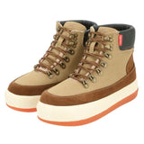 厚底 スニーカー 通販 ブーツ ハイカットスニーカー ショートブーツ マウンテンブーツ メンズ レディース おしゃれ アウトドア 紐 ひも はっ水 撥水 ブラック 黒 ハイカット 靴 くつ シューズ ゴッデス 2058 ブランド GODDESS 2057