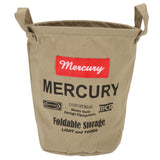 マーキュリー キャンバスバケツ S 通販 収納ボックス 布 キャンバス 折りたたみ おしゃれ 雑貨 バケツ MERCURY リビング 収納 子供部屋 おもちゃ箱 車内収納 アウトドア ランドリーバスケット ランドリーバッグ 収納ケース ボックス 収納家具