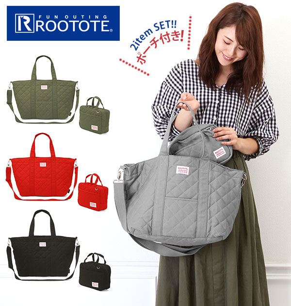 マザーズバッグ ROOTOTE ルートート ポーチ - バッグ