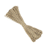 パラコード 4mm 通販 7芯 31m 31メートル パラシュートコード キャンプ ロープ アウトドア テント タープ 張り綱 屋外 野外 クラフト ハンドメイド 手作り ストラップ ブレスレット 柔らかい やわらかい 編みやすい ポリプロピレン ポリエステル テントアクセサリー