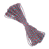 パラコード 4mm 通販 7芯 31m 31メートル パラシュートコード キャンプ ロープ アウトドア テント タープ 張り綱 屋外 野外 クラフト ハンドメイド 手作り ストラップ ブレスレット 柔らかい やわらかい 編みやすい ポリプロピレン ポリエステル テントアクセサリー