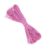 パラコード 4mm 通販 7芯 31m 31メートル パラシュートコード キャンプ ロープ アウトドア テント タープ 張り綱 屋外 野外 クラフト ハンドメイド 手作り ストラップ ブレスレット 柔らかい やわらかい 編みやすい ポリプロピレン ポリエステル テントアクセサリー