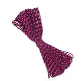 パラコード 4mm 通販 7芯 31m 31メートル パラシュートコード キャンプ ロープ アウトドア テント タープ 張り綱 屋外 野外 クラフト ハンドメイド 手作り ストラップ ブレスレット 柔らかい やわらかい 編みやすい ポリプロピレン ポリエステル テントアクセサリー