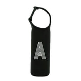 水筒 カバー のみ 通販 500ml ショルダー ボトルホルダー ボトルカバー ボトルケース ストラップ 肩掛け 斜めがけ 手持ち ハンドル おしゃれ シンプル アルファベット 軽量 軽い 衝撃吸収 結露防止 水筒ケース