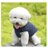 犬 冬 服 暖かい 通販 犬の服 犬服 秋冬 防寒 あったか ベスト キルト おしゃれ シンプル マジックテープ 面ファスナー おでかけ お散歩 小型犬 超小型犬 中型犬 大型犬 ネイビー ライトブルー グレー ピンク ドッグウェア ドッグウエア 犬用品 ペット ペットグッズ