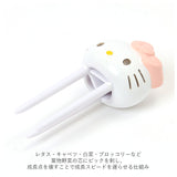 アイデア キッチン グッズ 通販 野菜 長持ち 鮮度 キープ 刺すだけ 簡単 鮮度保持 ピック フレッシュピック キャラクター マイメロディ ハローキティ かわいい RACE レイス レタス