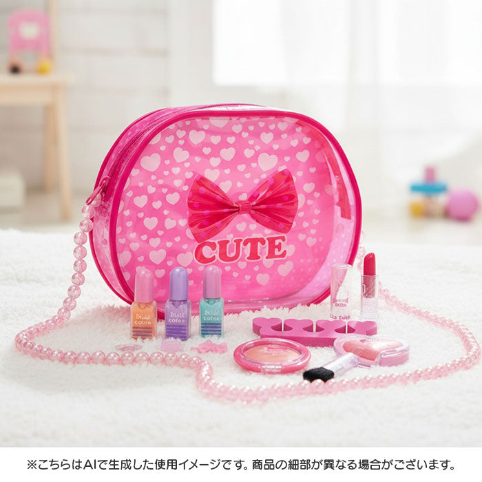 レイス メイクバック かわいい 通販 メイクバッグ キッズコスメ メイクボックス バッグ バック メイクポーチ 化粧ポーチ ケース ポーチ 子供用化粧品 可愛い コスメ メイク 子供用