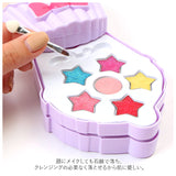 メイクパレット キッズコスメ 水で落とせる 通販 キッズ 肌に優しい メイクセット メイクボックス アイシャドウ リップグロス メイク パレット カップケーキ型 かわいい キュート 小学生