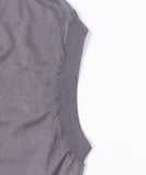 MIND マインド シアーベスト ベスト 通販 チョッキ レイヤード 重ね着 透け感 Vネック vネック ノースリーブ 触り心地がよい レディース カジュアル 上品 シンプル 無地 エレガント 大人