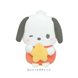 マスコット ぬいぐるみ 通販 まるもっち サンリオ キャラクター かわいい 可愛い 癒し 贈り物 ギフト 持ち運び 人形 ハローキティ クロミ マイメロディ シナモロール ポチャッコ