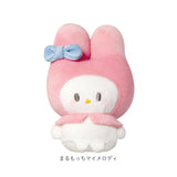 マスコット ぬいぐるみ 通販 まるもっち サンリオ キャラクター かわいい 可愛い 癒し 贈り物 ギフト 持ち運び 人形 ハローキティ クロミ マイメロディ シナモロール ポチャッコ