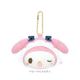 キーホルダー ぬいぐるみ 通販 ミラー 手鏡 マスコット コンパクトミラー 贈り物 ギフト かわいい 身だしなみ 化粧直し 癒し クロミ ハローキティ シナモロール マイメロディ ポチャッコ