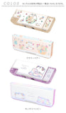 筆箱 小学生 通販 ペンケース 箱型 両面開き ふでばこ ソフトペンケース かわいい コンパクト 小学校 女の子 入学準備 入学祝い ギフト 文具 文房具 子供 子ども キッズ 可愛い crux