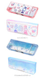 筆箱 小学生 通販 ペンケース 箱型 両面開き ふでばこ ソフトペンケース かわいい コンパクト 小学校 女の子 入学準備 入学祝い ギフト 文具 文房具 子供 子ども キッズ 可愛い crux