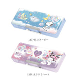 筆箱 小学生 通販 ペンケース 箱型 両面開き ふでばこ ソフトペンケース キャラクター グッズ かわいい コンパクト 小学校 女の子 入学準備 入学祝い ギフト 文具 文房具 子供 子ども