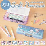 筆箱 小学生 通販 ペンケース 箱型 両面開き ふでばこ ソフトペンケース キャラクター グッズ かわいい コンパクト 小学校 女の子 入学準備 入学祝い ギフト 文具 文房具 子供 子ども