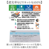 東レ サマーシールド 通販 日傘 完全遮光 折りたたみ 折りたたみ傘 無地 傘 レディース UVカット 紫外線対策 遮光率 100% UV遮蔽率100% UPF 50+ 大きめ 54cm 遮熱 遮光 通勤 通学