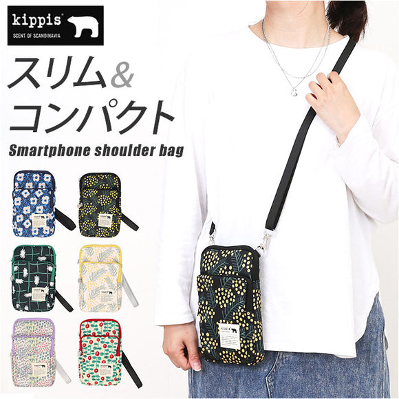 KIPPIS キッピス スマホショルダー 251-KESF353 通販 スマホポーチ スマホショルダーバッグ ポシェット ミニショルダー ミニバッグ ミニバック 肩掛け ななめ掛け ミニ 小さめ 小さい