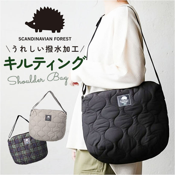 スカンジナビアンフォレスト ショルダーバッグ 251-TTSF871 通販 SCANDINAVIAN FOREST 斜めがけバッグ キルティングバック 大きめ 軽量 軽い 撥水 ナイロン ブランド かわいい おしゃれ