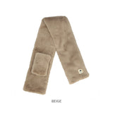 スカンジナビアンフォレスト マフラー 251-TTSF875 通販 SCANDINAVIAN FOREST ティペット えりまき 衿巻 襟巻き 首巻き 頚巻 フェイクファー レディース 小さめ おしゃれ 無地 シンプル