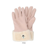 スカンジナビアンフォレスト 手袋 251-TTSF877 通販 SCANDINAVIAN FOREST 5本指手袋 五本指手袋 グローブ 裏ボア もこもこ あったか レディース スエード調 おしゃれ ブランド 秋冬 防寒