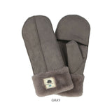 スカンジナビアンフォレスト 手袋 251-TTSF878 通販 SCANDINAVIAN FOREST ミトン 2way ミトン手袋 グローブ 裏ボア もこもこ あったか レディース スエード調 おしゃれ ブランド 秋冬