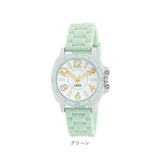 ジェイアクシス 腕時計 通販 J-AXIS 25L1362 リストウォッチ 時計 ウォッチ レディース 樹脂バンド ラバーベルト アナログ 3針 おしゃれ かわいい 婦人時計 女性 雨の日 社会人 学生