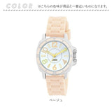 ジェイアクシス 腕時計 通販 J-AXIS 25L1362 リストウォッチ 時計 ウォッチ レディース 樹脂バンド ラバーベルト アナログ 3針 おしゃれ かわいい 婦人時計 女性 雨の日 社会人 学生