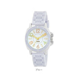 ジェイアクシス 腕時計 通販 J-AXIS 25L1362 リストウォッチ 時計 ウォッチ レディース 樹脂バンド ラバーベルト アナログ 3針 おしゃれ かわいい 婦人時計 女性 雨の日 社会人 学生