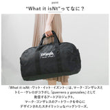 What it isNt MARK GONZALES ボストンバッグ 通販 2H9-63104 マークゴンザレス ワットイットイズント ボストンバック 旅行バッグ 旅行カバン メンズ レディース おしゃれ かわいい