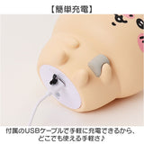 ルームライト キャラクター 通販 ちいかわ ちいかわルームライト シリコンルームライト シリコン 光る ひかる 贈り物 ギフト 4段階点灯 リチウム電池 子供部屋 寝室 間接照明 照明