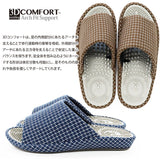 オクムラ 3d コンフォート 健康 スリッパ 3D 通販 健康スリッパ 部屋履き 室内履き ルームシューズ 指圧 室内用 3Dコンフォート 3dコンフォート 3次元形状 レディース メンズ 男女兼用