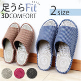 オクムラ 3d コンフォート 健康 スリッパ 3D 通販 健康スリッパ 部屋履き 室内履き ルームシューズ 指圧 室内用 3Dコンフォート 3dコンフォート 3次元形状 レディース メンズ 男女兼用