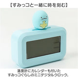 すみっコぐらし 目覚まし 時計 通販 デジタルアラームクロック 置時計 デジタル時計 3Dフィギュア付き クロック 温度計機能付き アラームクロック キャラクター かわいい カワイイ
