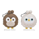 シリコン がま口 キャラクター 通販 シリコンポーチ がま口財布 シリコン財布 がま口ポーチ 小銭入れ ポーチ 小物入れ がまぐち かわいい カラビナ付き とり 鳥 トリ 可愛い 3D POCHI