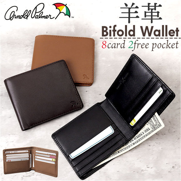 アーノルドパーマー 財布 ArnoldPalmer 4AP3312 通販 二つ折り財布 2つ折り財布 二つ折り 折財布 札入れ さいふ サイフ お財布 メンズ 男性 紳士 男子 ブランド シンプル 通勤 ビジネス