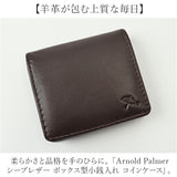 アーノルドパーマー Arnold Palmer 財布 4ap3313 通販 コインケース 小銭入れ BOX型小銭入れ ボックス型小銭入れ box型小銭入れ メンズ ミニ財布 シープスキン 羊革 ブランド 男性