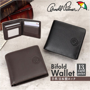 アーノルドパーマー 財布 ArnoldPalmer 4AP3676 通販 二つ折り財布 2つ折り財布 二つ折り 折財布 さいふ サイフ お財布 メンズ 男性 紳士 男子 軽量 軽い ブランド シンプル 通勤