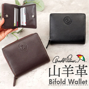 アーノルドパーマー 財布 ArnoldPalmer 4AP3678 通販 二つ折り財布 2つ折り財布 二つ折り 折財布 さいふ サイフ お財布 メンズ 男性 紳士 ラウンドファスナー ブランド シンプル 通勤
