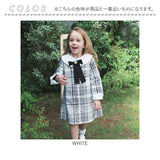 ワンピース キッズ 長袖 通販 ドレスワンピース 02061902 子供 ドレス 女の子 卒園式 入園式 入学式 結婚式 パーティ 発表会 七五三 ツイード リボン かわいい オシャレ 可愛い おしゃれ