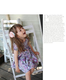 Rora ワンピース キッズ 通販 ローラ ワンピ スビー 半袖 花柄 フラワー お花 綿100% コットン100 夏服 春 夏 カジュアル ナチュラル かわいい おしゃれ 女の子 女子 子供 子ども こども