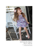 Rora ワンピース キッズ 通販 ローラ ワンピ スビー 半袖 花柄 フラワー お花 綿100% コットン100 夏服 春 夏 カジュアル ナチュラル かわいい おしゃれ 女の子 女子 子供 子ども こども